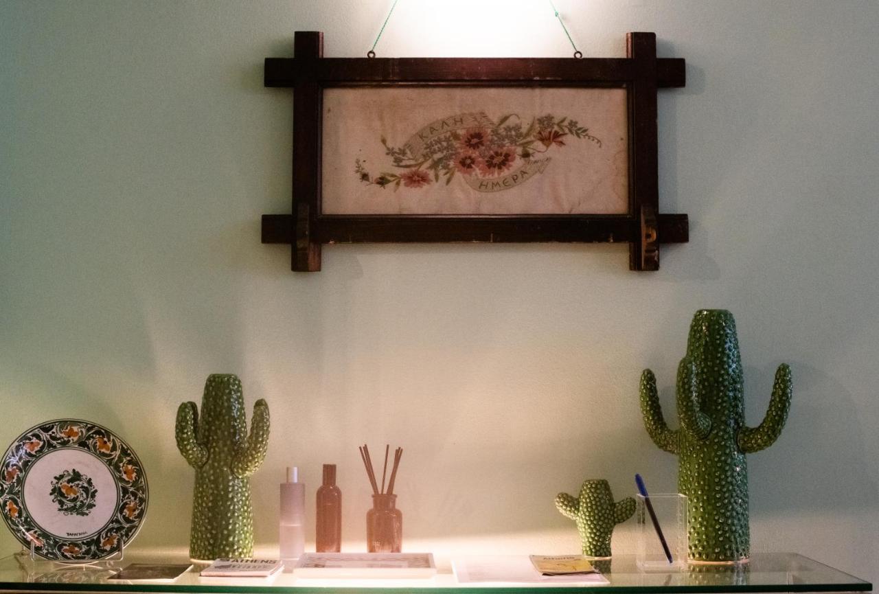 The Cacti House Lägenhet Aten Exteriör bild